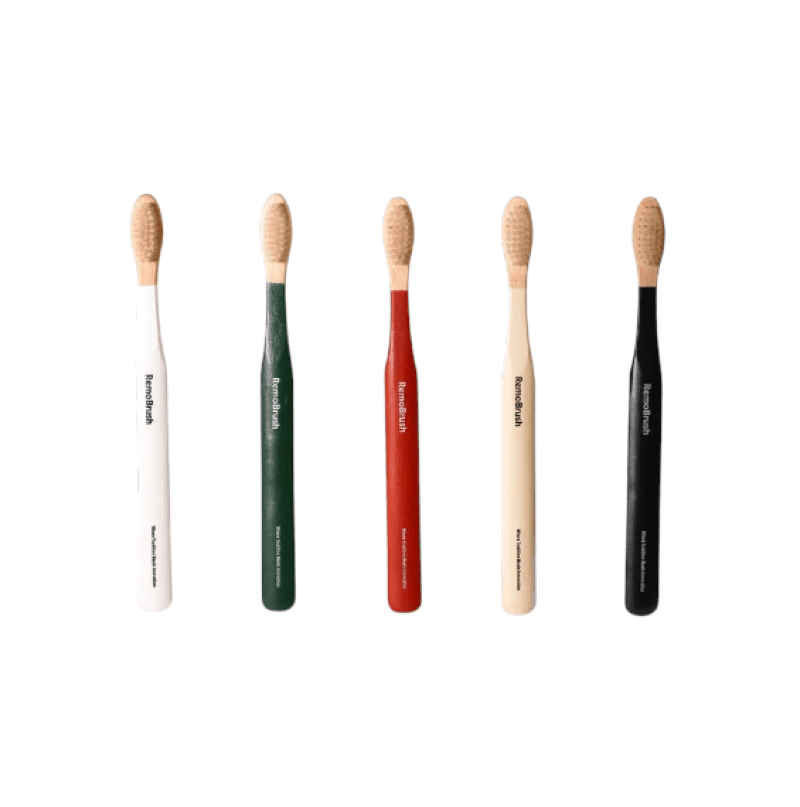 RemoBrush – Miswak Bristles Bamboo Toothbrush - Pack of Three