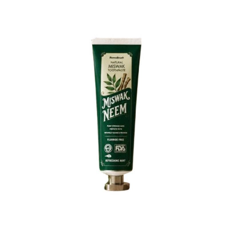 RemoBrush Miswak and Neem Toothpaste Halal Refreshing Mint - Single