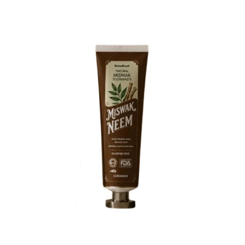 RemoBrush Miswak and Neem Toothpaste Halal Cardamom - Single